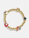 Baublebar Disney Mickey Mouse Americana Charm Bracelet In Gold