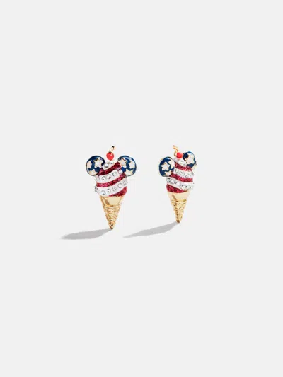 Baublebar Disney Mickey Mouse Americana Ice Cream Earrings In Multi