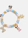 Baublebar Disney Mickey Mouse & Minnie Mouse Nutcracker Charm Bracelet In Multi
