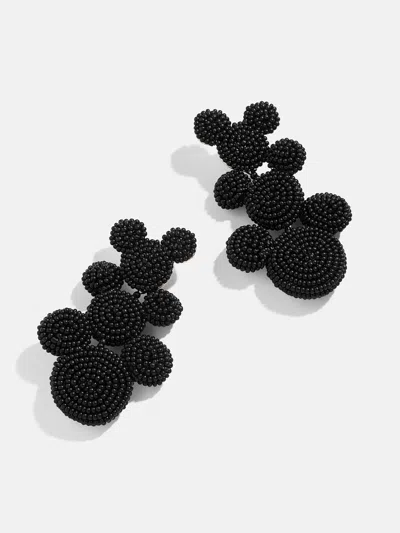Baublebar Disney Mickey Mouse Beaded Statement Earrings In Black