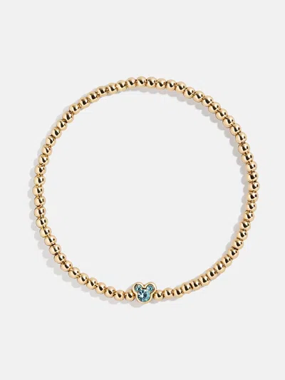 Baublebar Disney Mickey Mouse Birthstone Pisa Bracelet In Blue