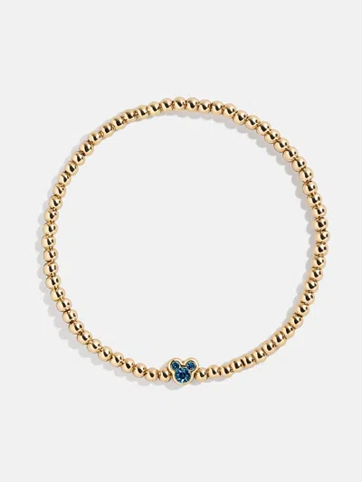 Baublebar Disney Mickey Mouse Birthstone Pisa Bracelet In Gold