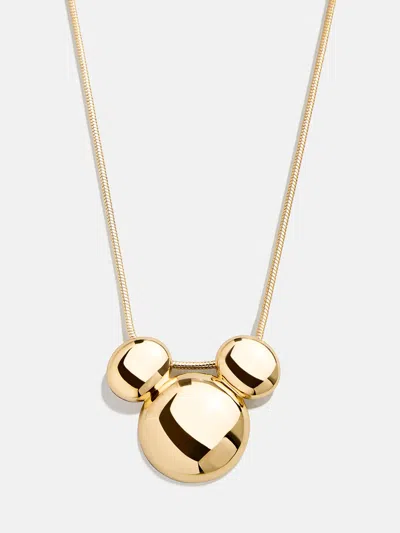 Baublebar Disney Mickey Mouse Bubble Necklace In Gold