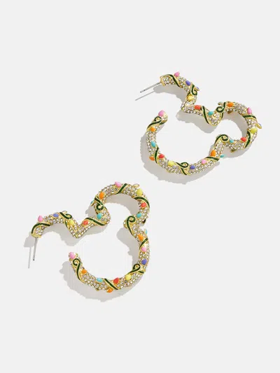 Baublebar Disney Mickey Mouse Christmas Light Outline Hoops In Gold