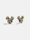 Baublebar Disney Mickey Mouse Christmas Lights Stud Earrings In Black
