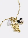 Baublebar Disney Mickey Mouse Cluster Charm Necklace In Gold