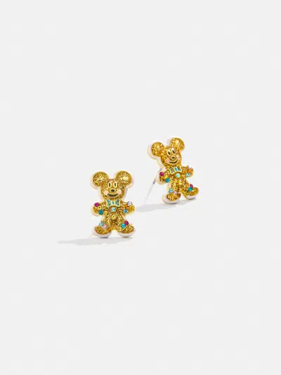 Baublebar Disney Mickey Mouse Cookie Cutter Earrings In Gold