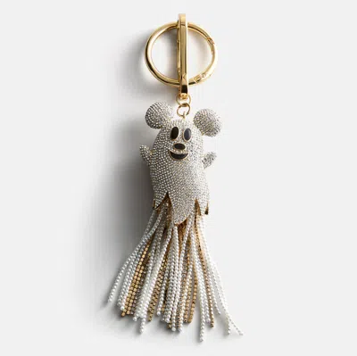 Baublebar Disney Mickey Mouse Crystal Ghost Bag Charm