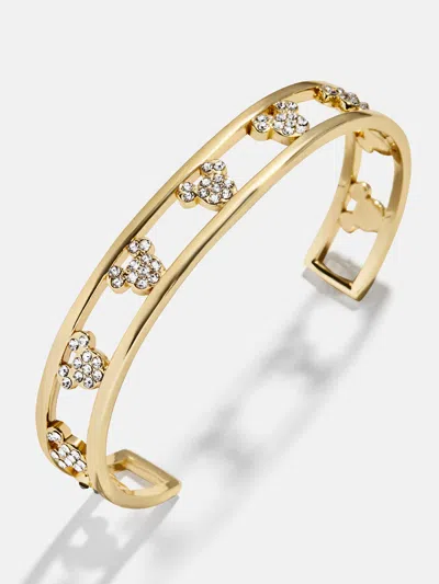Baublebar Disney Mickey Mouse Cuff Bracelet In Gold
