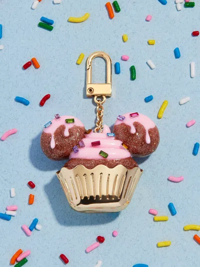 Baublebar Disney Mickey Mouse Cupcake Bag Charm In Brown
