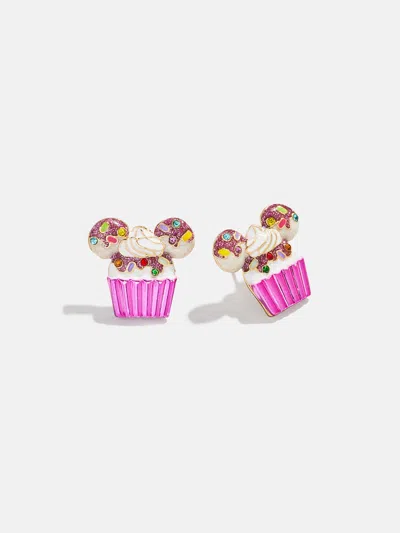 Baublebar Disney Mickey Mouse Cupcake Earrings In Pink