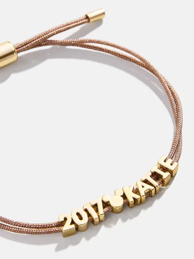 Baublebar Disney Mickey Mouse Custom Cord Bracelet In Brown