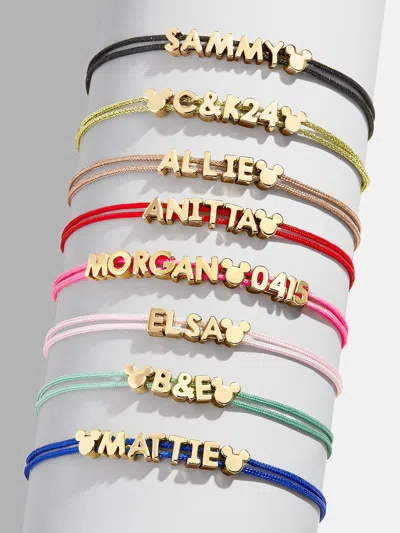 Baublebar Disney Mickey Mouse Custom Cord Bracelet In Multi