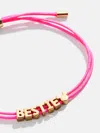Baublebar Disney Mickey Mouse Custom Cord Bracelet In Pink
