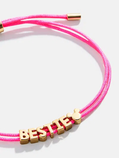 Baublebar Disney Mickey Mouse Custom Cord Bracelet In Pink