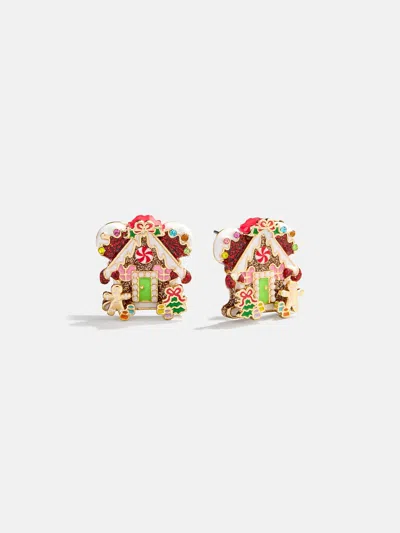 Baublebar Disney Mickey Mouse Gingerbread House Earrings In Multi