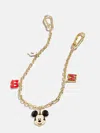 Baublebar Disney Mickey Mouse Motif Bag Charm In Gold