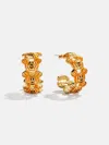 Baublebar Disney Mickey Mouse Pumpkin Hoop Earrings In Multi