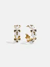 Baublebar Disney Mickey Mouse Repeating Ghost Earrings In White