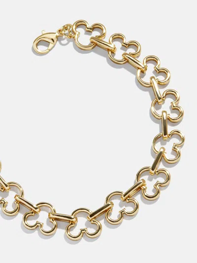 Baublebar Disney Mickey Mouse Repeating Outline Bracelet In Gold