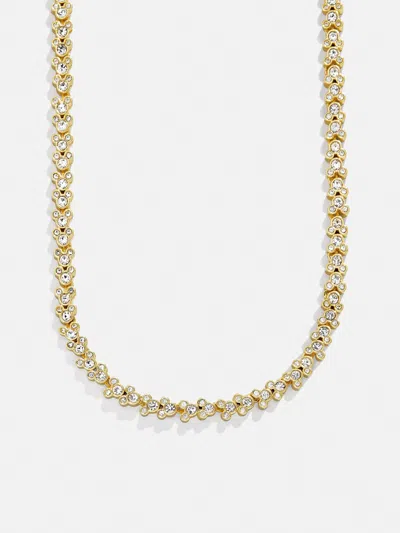 Baublebar Disney Mickey Mouse Repeating Tennis Necklace In Gold