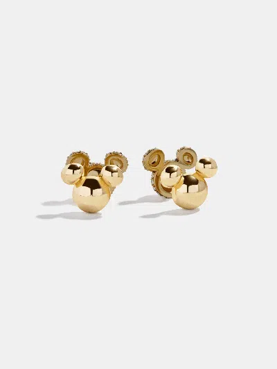 Baublebar Disney Mickey Mouse Reversible Stud Earrings In Gold