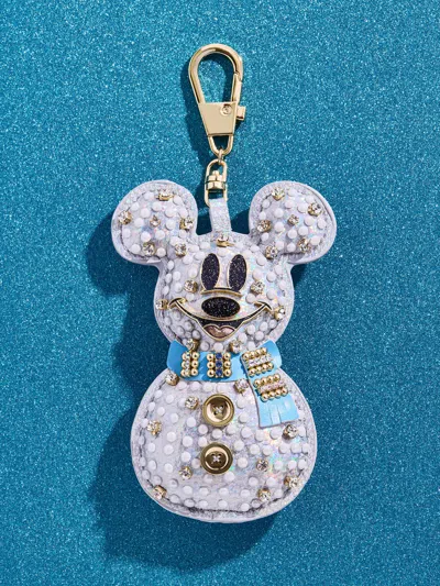 Baublebar Disney Mickey Mouse Snowman Puff Bag Charm In Gold