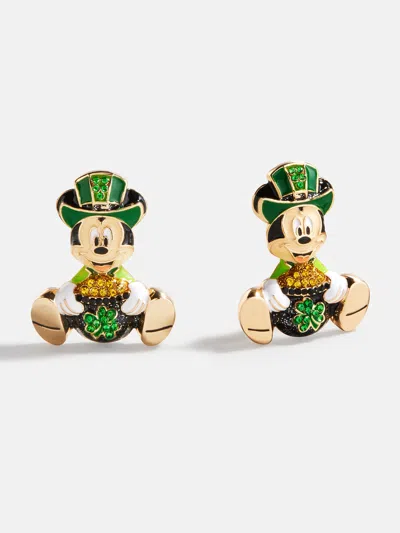 Baublebar Disney Mickey Mouse St. Patrick's Day Earrings In Green