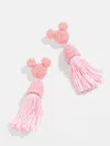 Baublebar Disney Mickey Mouse Tassel Earrings In Pink
