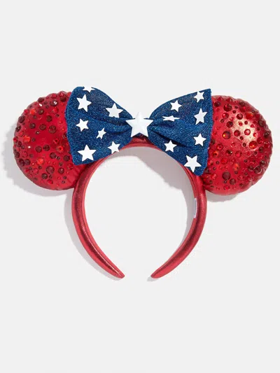 Baublebar Disney Minnie Mouse Americana Ears Headband In Red