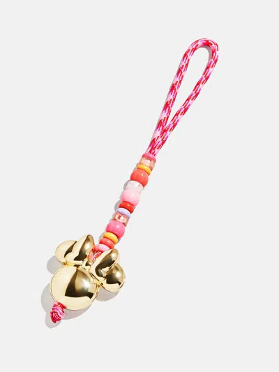 Baublebar Disney Minnie Mouse Beaded Bag Charm In Pink