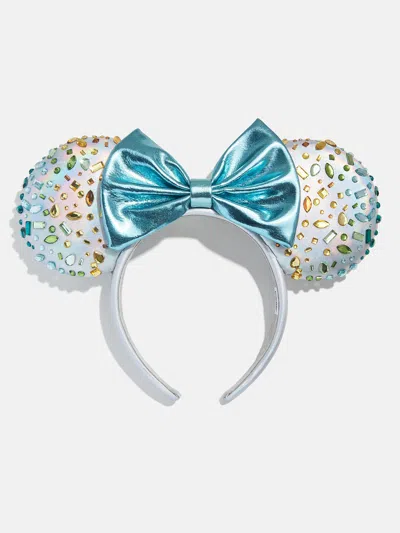 Baublebar Disney Minnie Mouse Blue Iridescent Headband In Silver