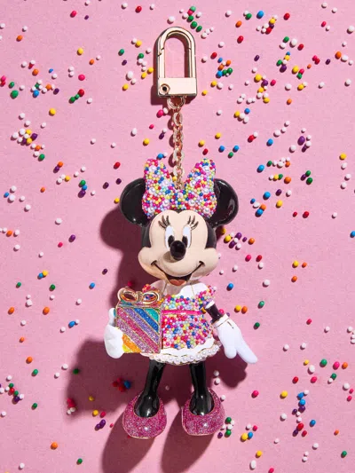 Baublebar Disney Minnie Mouse Celebration Bag Charm In Multi