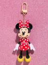 Baublebar Disney Minnie Mouse Classic Enamel Bag Charm In Black