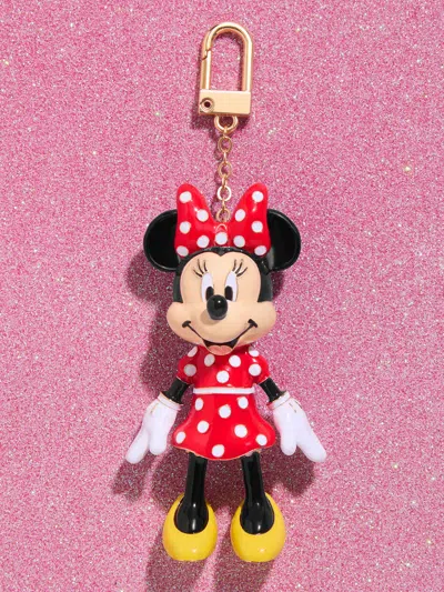 Baublebar Disney Minnie Mouse Classic Enamel Bag Charm In Black