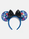 Baublebar Disney Minnie Mouse Flower Garden Headband In Blue