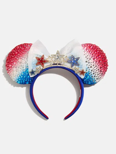 Baublebar Disney Minnie Mouse Jeweled Americana Ears Headband In Multi