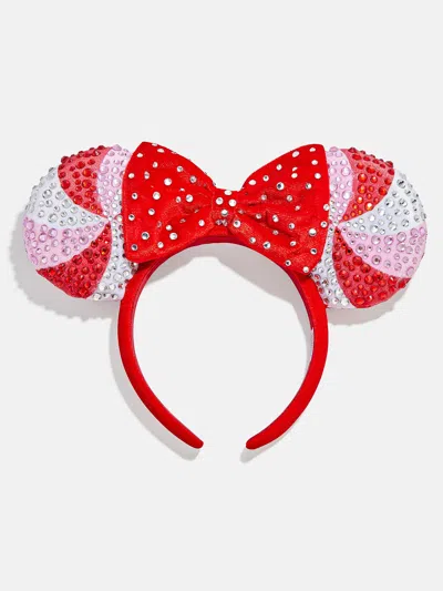 Baublebar Disney Minnie Mouse Peppermint Ears Headband In Red