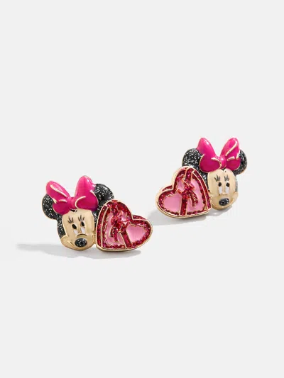 Baublebar Disney Minnie Mouse Valentine's Day Earrings In Red