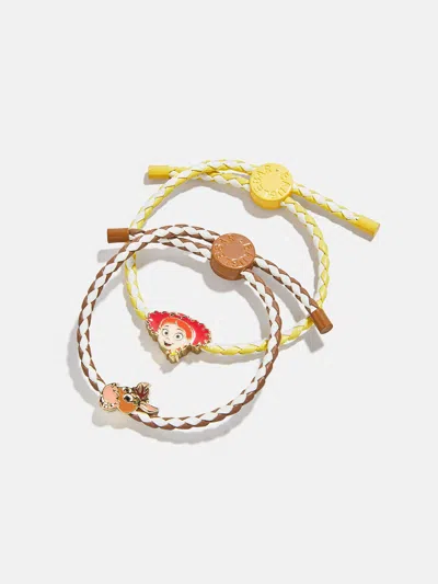Baublebar Disney Pixar Jessie & Bullseye Kids' Bff Bracelet Set In Purple