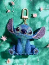 Baublebar Disney Stitch 3d Bag Charm In Blue