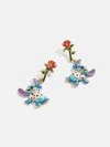Baublebar Disney Stitch Rose Earrings In Blue