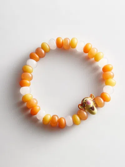 Baublebar Disney Tigger Beaded Charm Bracelet In Gray