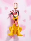 Baublebar Disney Valentine's Day Bag Charm In Yellow