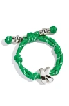 Baublebar Dive In Initial Bracelet In Green