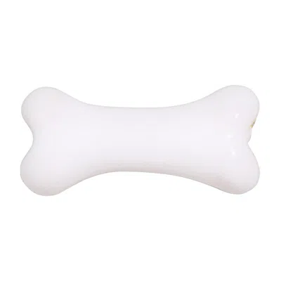 Baublebar Dog Bone Bead In White