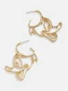 Baublebar Donald Duck Disney Outline Earrings In Gold