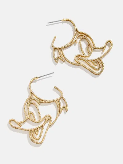 Baublebar Donald Duck Disney Outline Earrings In Gold