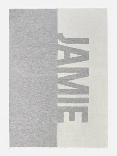 Baublebar Down The Line Custom Blanket In Gray