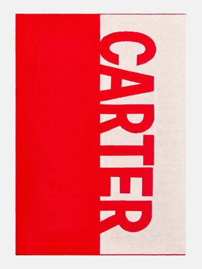 Baublebar Down The Line Custom Blanket In Red